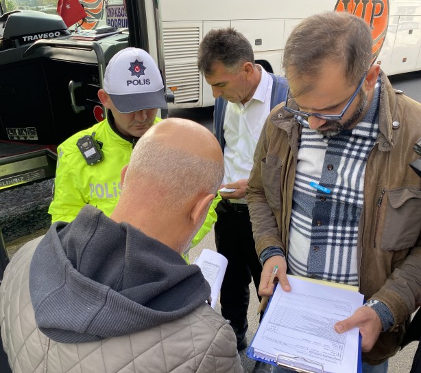 Foto - Böyle devam! Otobüslere takograf denetimi