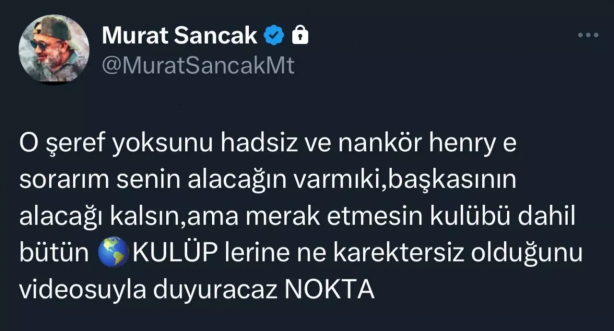 Foto - Böyle düelloya çok rastlanmaz! Murat Sancak’tan Onyekuru’ya olay cevap