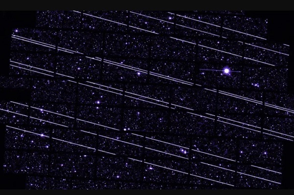 Foto - Böyle engelliyor! Elon Musk Astronomi uzmanlarını çıldırtı