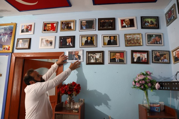 Foto - Böyle Erdoğan sevgisi görülmedi, evini adeta müzeye çevirdi, yeğenine adını verdi