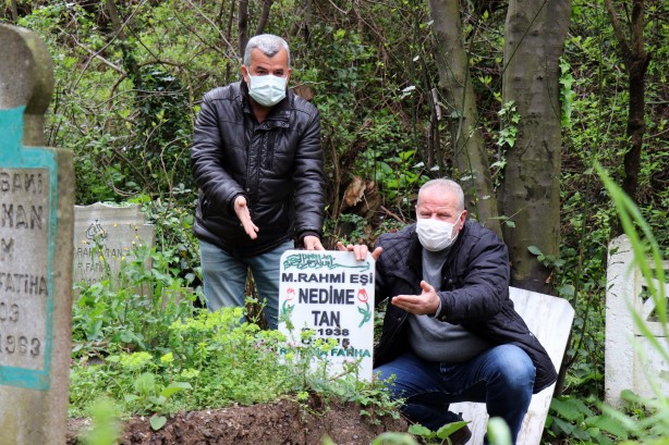 Foto - Böyle olay görülmedi! Mezarı çaldılar