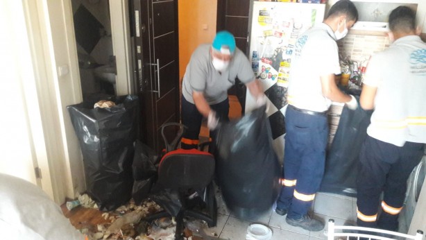 Foto - Böyle teyze olmaz olsun! Çöp evde alıkonulan Muhammet'in ifadesi ortaya çıktı