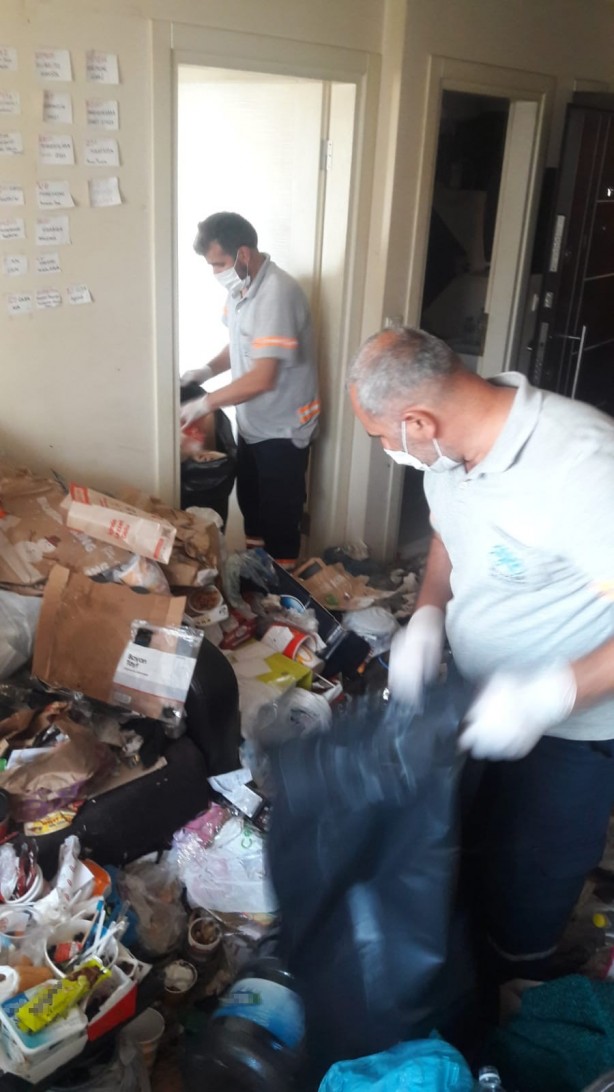 Foto - Böyle teyze olmaz olsun! Çöp evde alıkonulan Muhammet'in ifadesi ortaya çıktı