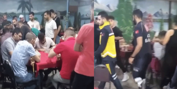 Böyle vurdumduymazlık görülmedi! Kimi can derdinde kimi okey peşinde