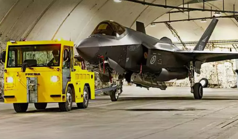 Foto - Böylesi görülmedi! F-35'leri kimsenin bulamayacağı bir yere sakladılar