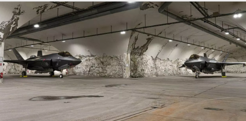 Foto - Böylesi görülmedi! F-35'leri kimsenin bulamayacağı bir yere sakladılar