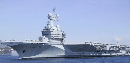 Foto - Böylesi ilk kez oluyor! Türkiye'ye karşı nükleer güçle çalışan iki savaş gemisi apar topar bölgeye çağırdılar