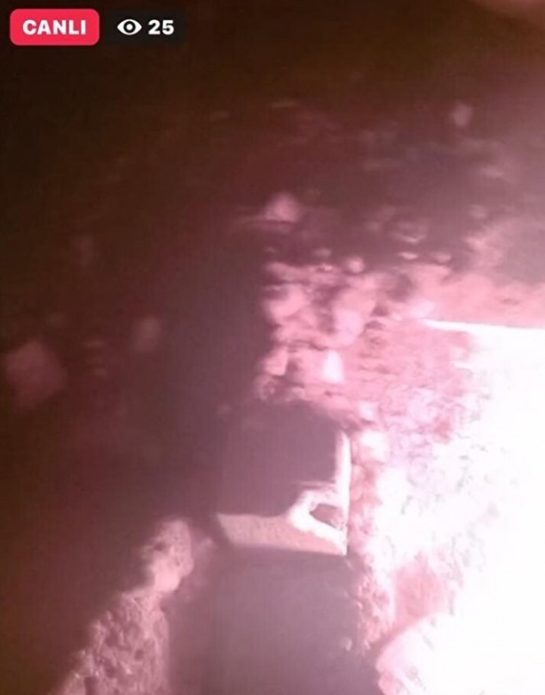 Foto - Böylesine az rastlanır! Mezarlıkta tüyler ürperten olay