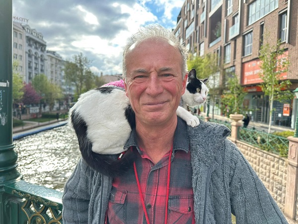 Foto - Boynunda kedisi ile Türkiye'yi dolaşıyor