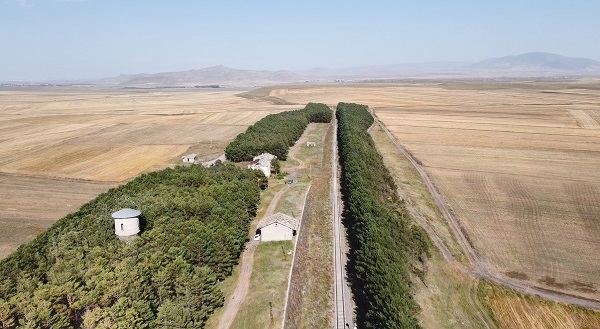 Foto - Bozkırın ortasındaki vaha: Benliahmet Tren İstasyonu