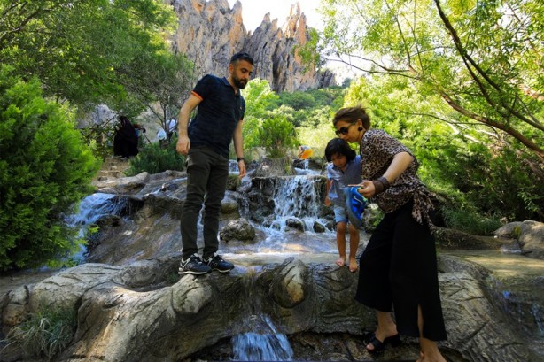 Foto - Bozkırın "yeşil cenneti" ziyaretçilerini bekliyor