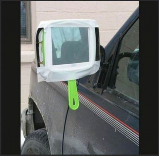 Foto - Bozuk eşyalara absürt çözümler