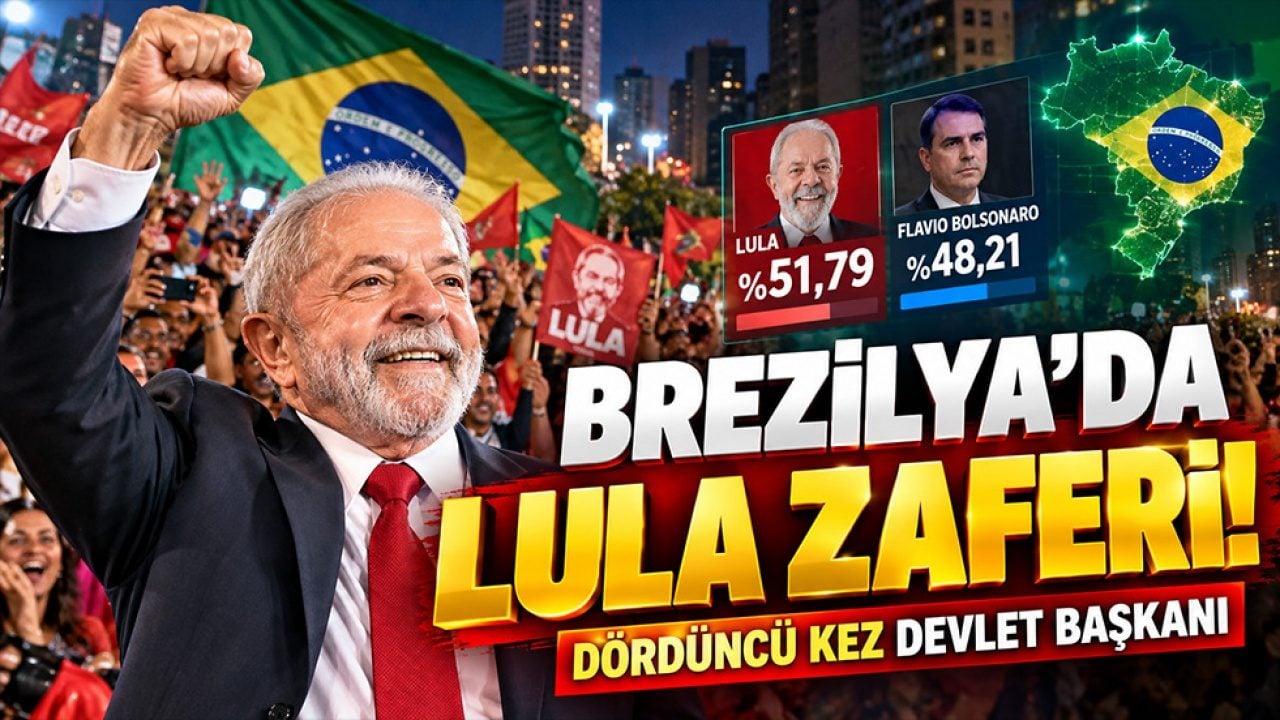 Brezilya’da nefes kesen seçim! Lula sandıktan zaferle çıktı