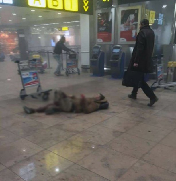 Foto - Brüksel Havalimanı'ndan çifte patlama!