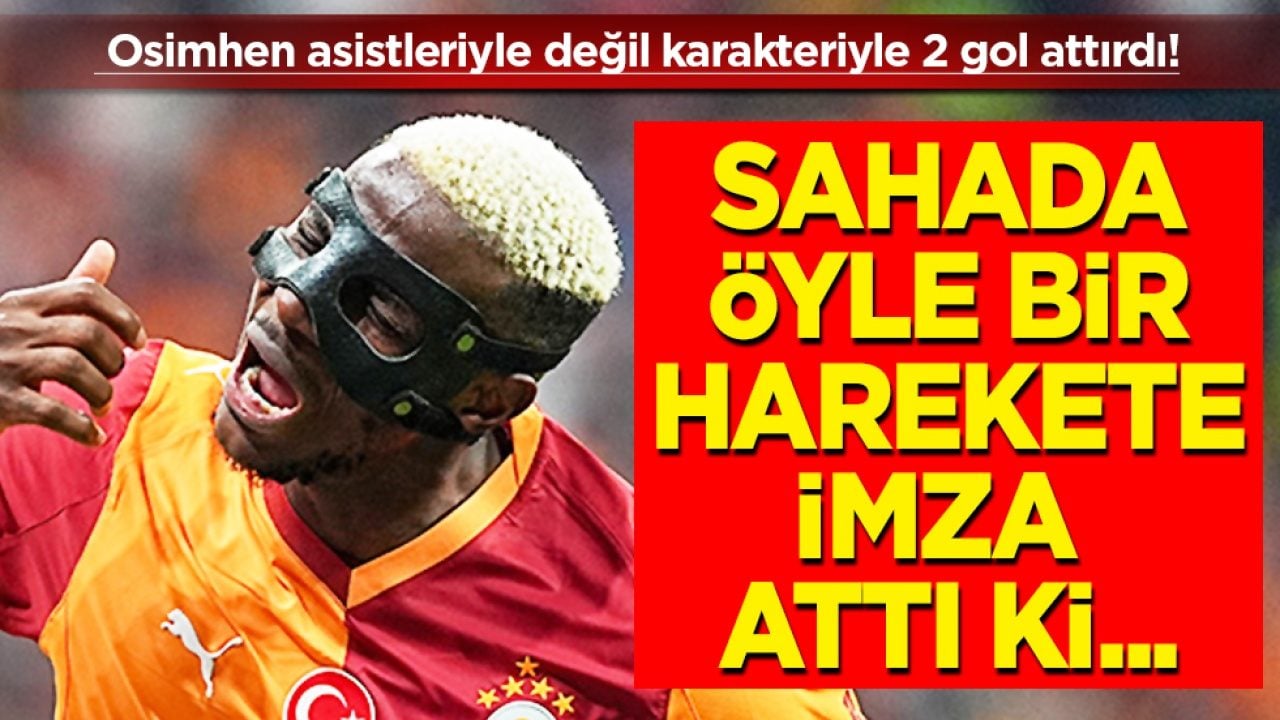 Bu adam gündeme oturdu artık: Osimhen asistleriyle değil karakteriyle 2 gol attırdı!