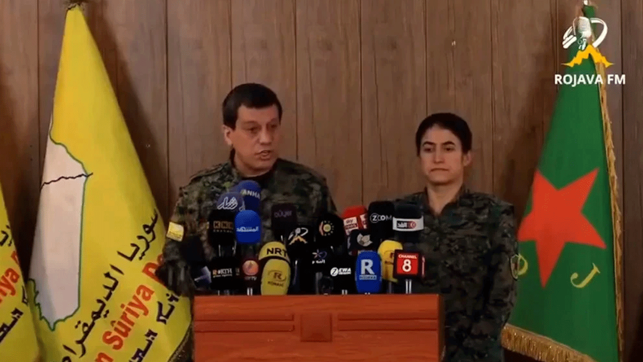 Foto - Bu ahmakların zekası işte bu kadar! Mazlum Kobani, Suriye'de rezil olan ülkeden yardım istedi