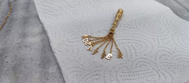 Bu altın tespih tam 400 bin TL