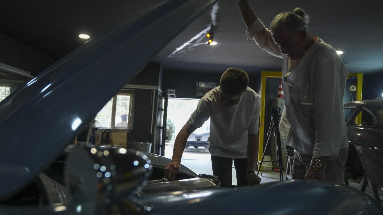 Foto - Bu araba 1954 model!