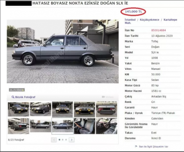 Foto - Bu araçların fiyatlarını görenler 'pes' dedi! Yok artık dedirten rakamlar...