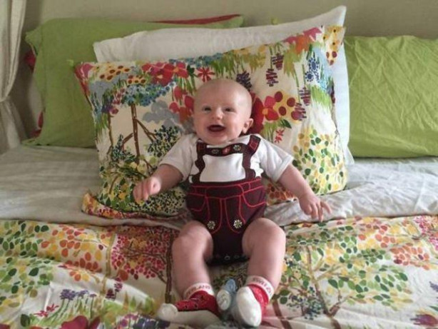 Foto - Bu bebekteki yetenek kimsede yok!