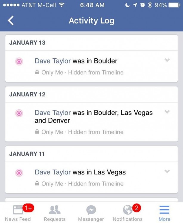 Foto - Bu bilgileri Facebook'ta tutmayın!