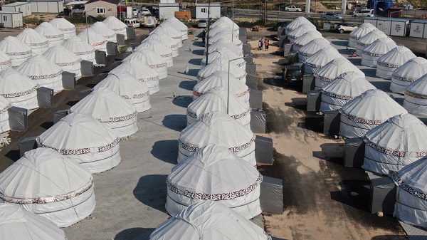 Foto - Bu çadırlar tek damla su geçirmiyor! 