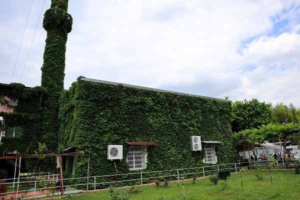 Bu cami görenleri hayran bırakıyor! 