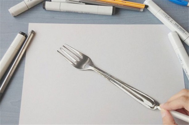 Foto - Bu çizimleri gerçeğinden ayırmak imkansız