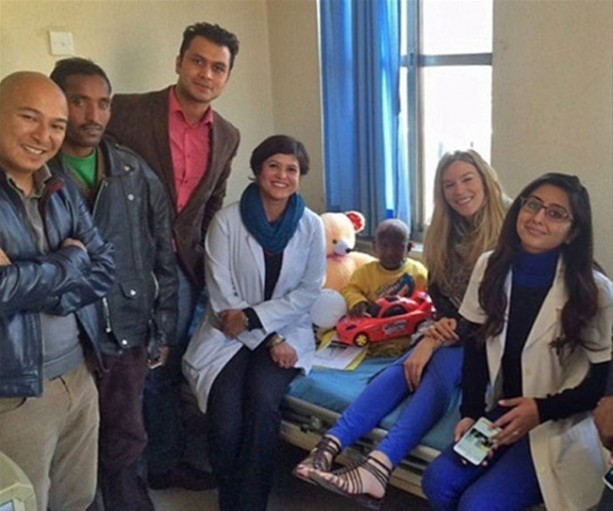 Foto - Bu çocuk yavaş yavaş taşa dönüşüyor!