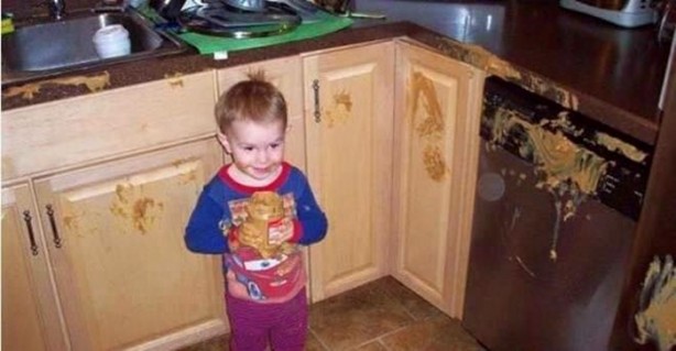 Foto - Bu çocuklar yaramazlığın dozunu biraz fazla kaçırmış!