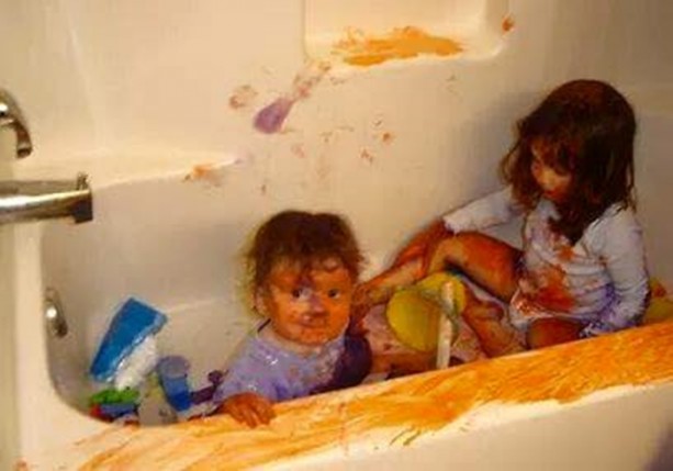 Foto - Bu çocuklar yaramazlığın dozunu biraz fazla kaçırmış!