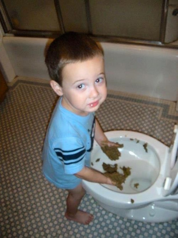 Foto - Bu çocuklar yaramazlığın dozunu biraz fazla kaçırmış!