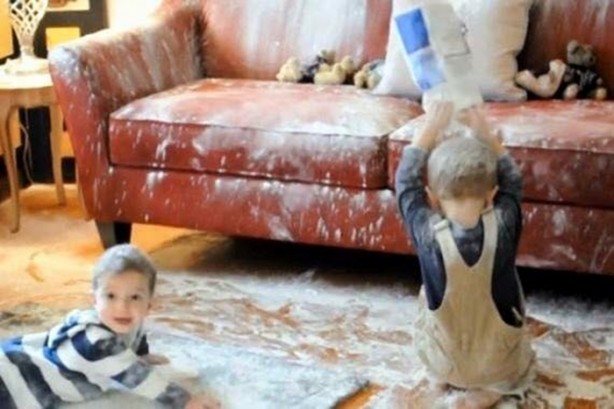 Foto - Bu çocuklar yaramazlığın dozunu biraz fazla kaçırmış!