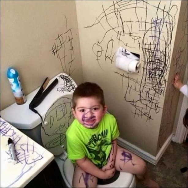 Foto - Bu çocuklar yaramazlığın dozunu biraz fazla kaçırmış!