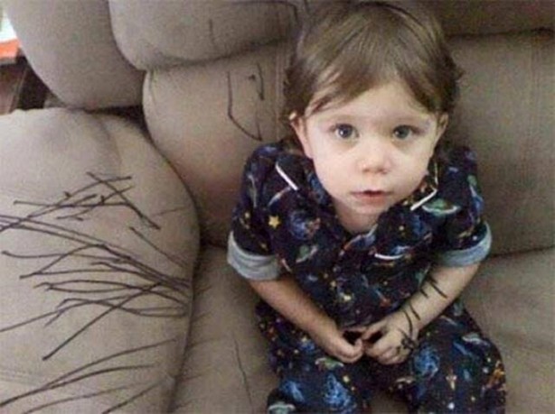 Foto - Bu çocuklar yaramazlığın dozunu biraz fazla kaçırmış!