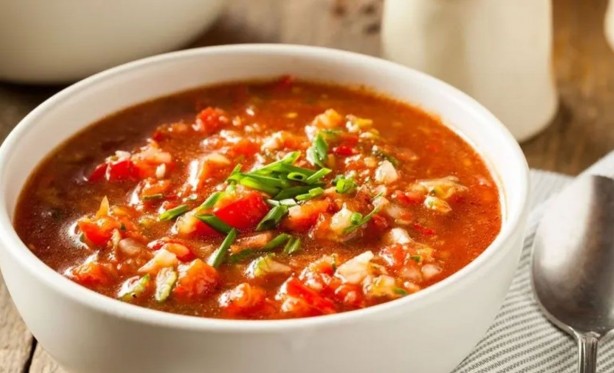 Foto - Bu çorbayı içen bir tane daha istiyor! İşte karşınızda karpuz çorbası...