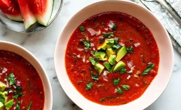 Foto - Bu çorbayı içen bir tane daha istiyor! İşte karşınızda karpuz çorbası...