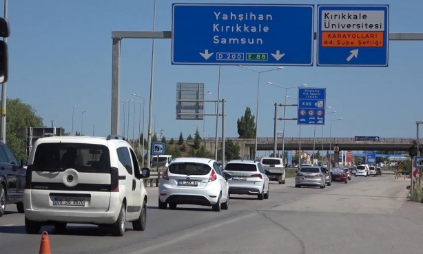 Foto - Bu da bayram dönüşü trafiği!