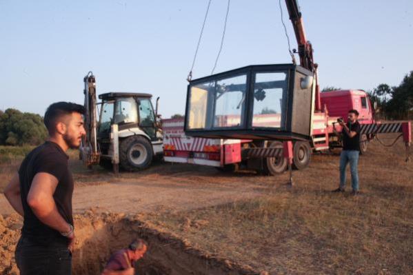 Foto - Bu da oldu! Youtuber reklam için tabutla mezara girdi