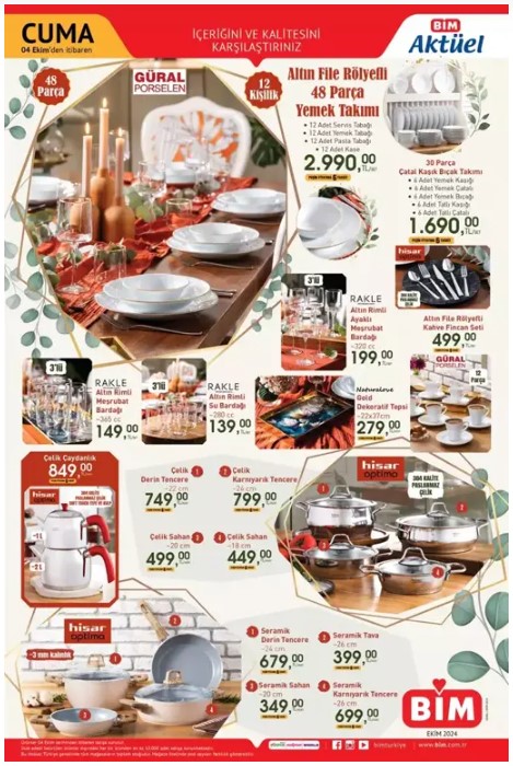 Foto - Bu fırsat kaçmaz! BİM'in 1-4 Ekim indirimlerinde neler var neler