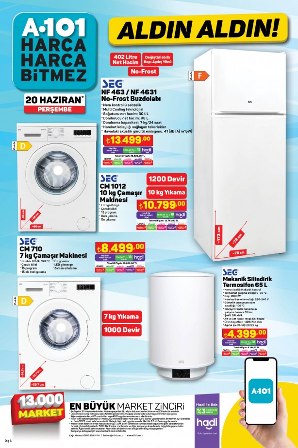 Foto - Bu fırsat kaçmaz! Uygun fiyatlı teknolojik ürünler A101’e geliyor! Aldın aldın! Benzinli ATV sizleri bekliyor!