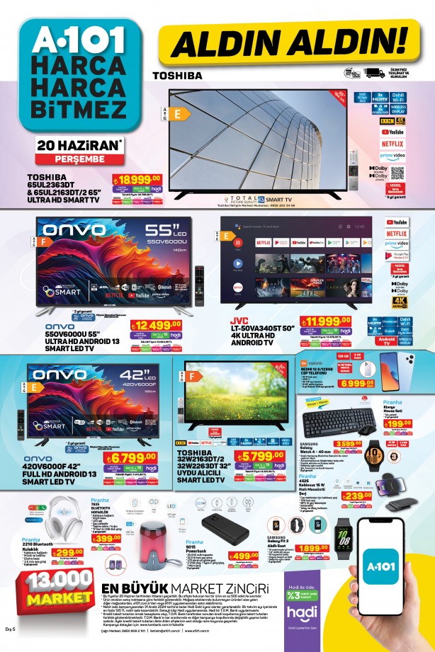 Foto - Bu fırsat kaçmaz! Uygun fiyatlı teknolojik ürünler A101’e geliyor! Aldın aldın! Benzinli ATV sizleri bekliyor!