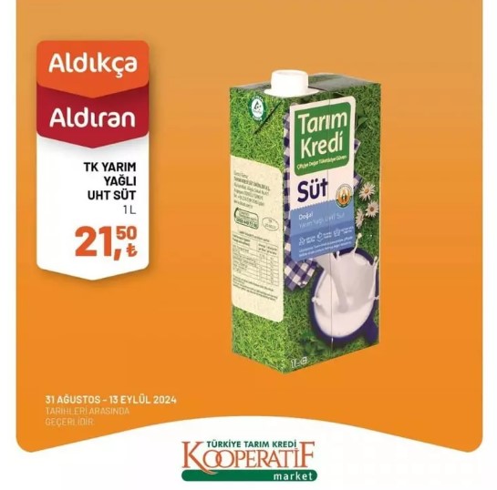 Foto - Bu fırsatı kaçırmayın! Tarım Kredi'de Eylül ayına özel büyük indirim