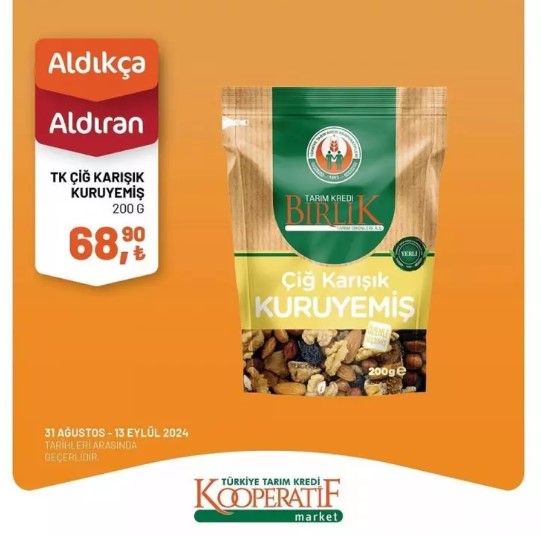 Foto - Bu fırsatı kaçırmayın! Tarım Kredi'de Eylül ayına özel büyük indirim