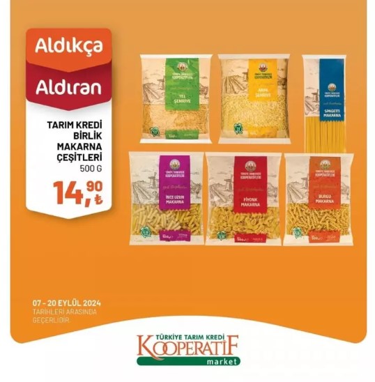 Foto - Bu fırsatı kaçırmayın! Tarım Kredi'de Eylül ayına özel büyük indirim