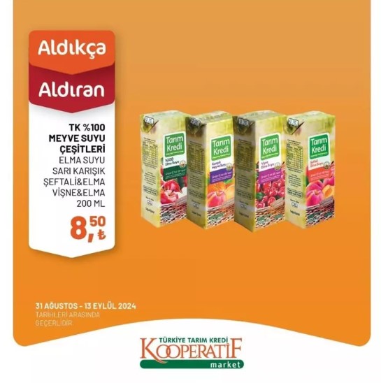 Foto - Bu fırsatı kaçırmayın! Tarım Kredi'de Eylül ayına özel büyük indirim