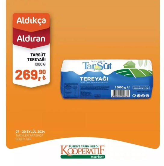 Foto - Bu fırsatı kaçırmayın! Tarım Kredi'de Eylül ayına özel büyük indirim