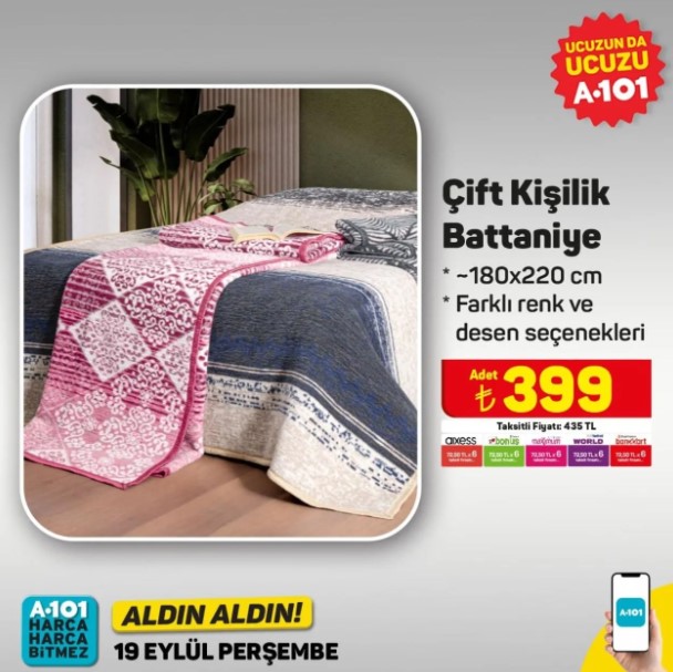 Foto - Bu fırsatlar kaçmaz! A101'de 19-25 Eylül indirim rüzgarı