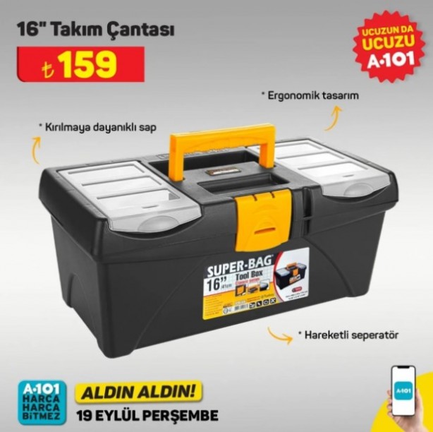 Foto - Bu fırsatlar kaçmaz! A101'de 19-25 Eylül indirim rüzgarı