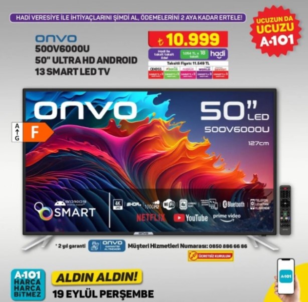 Foto - Bu fırsatlar kaçmaz! A101'de 19-25 Eylül indirim rüzgarı